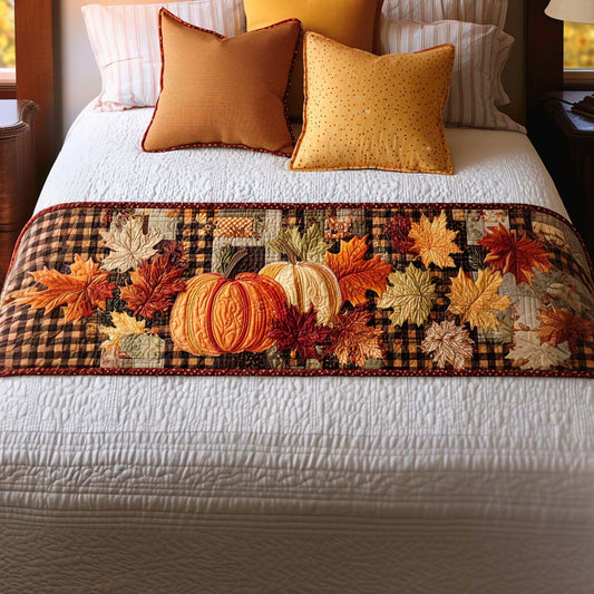 Amber Maple Lane Quilted Bed Runner NCU0NT8436