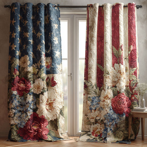 American Grace Quilted Curtains NCU0TN243