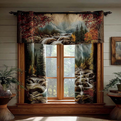 Autumn Grove Quilted Valance NCU0QQ197