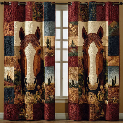 Barn Charm Quilted Curtains NCU0TD980
