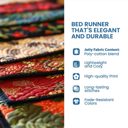 Knot Beast Quilted Bed Runner NCU0HH1085