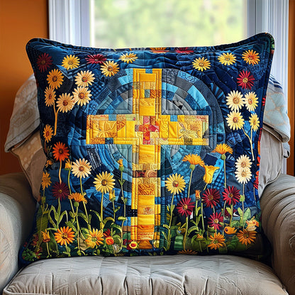 Blessed Garden Quilted Pillow Case NCU0TH1073