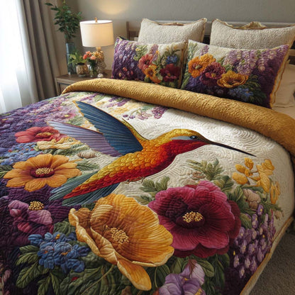 Bloom Sprite 3-Piece Quilted Bedding Set NCU0TN70