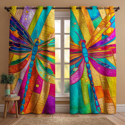 Blue Serenity Garden Quilted Curtains NCU0NXD863