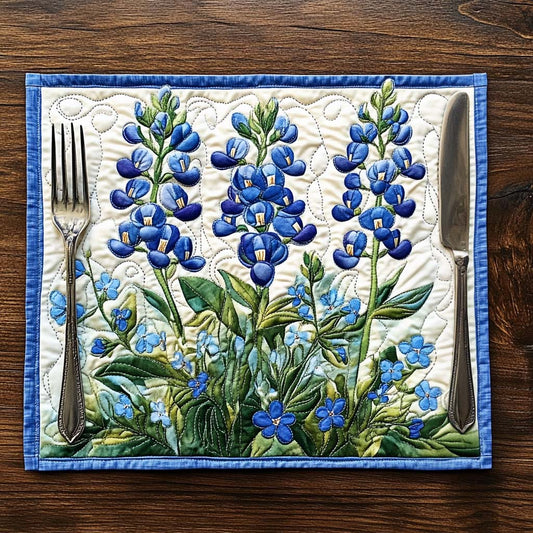 Bluebonnet Serenade Quilted Place Mat NCU0DV4647