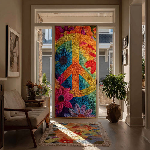 Boho Glow Quilted Door Cover NCU0TP0003