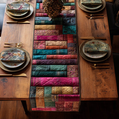 Book Hearth Quilted Table Runner NCU0HNH350