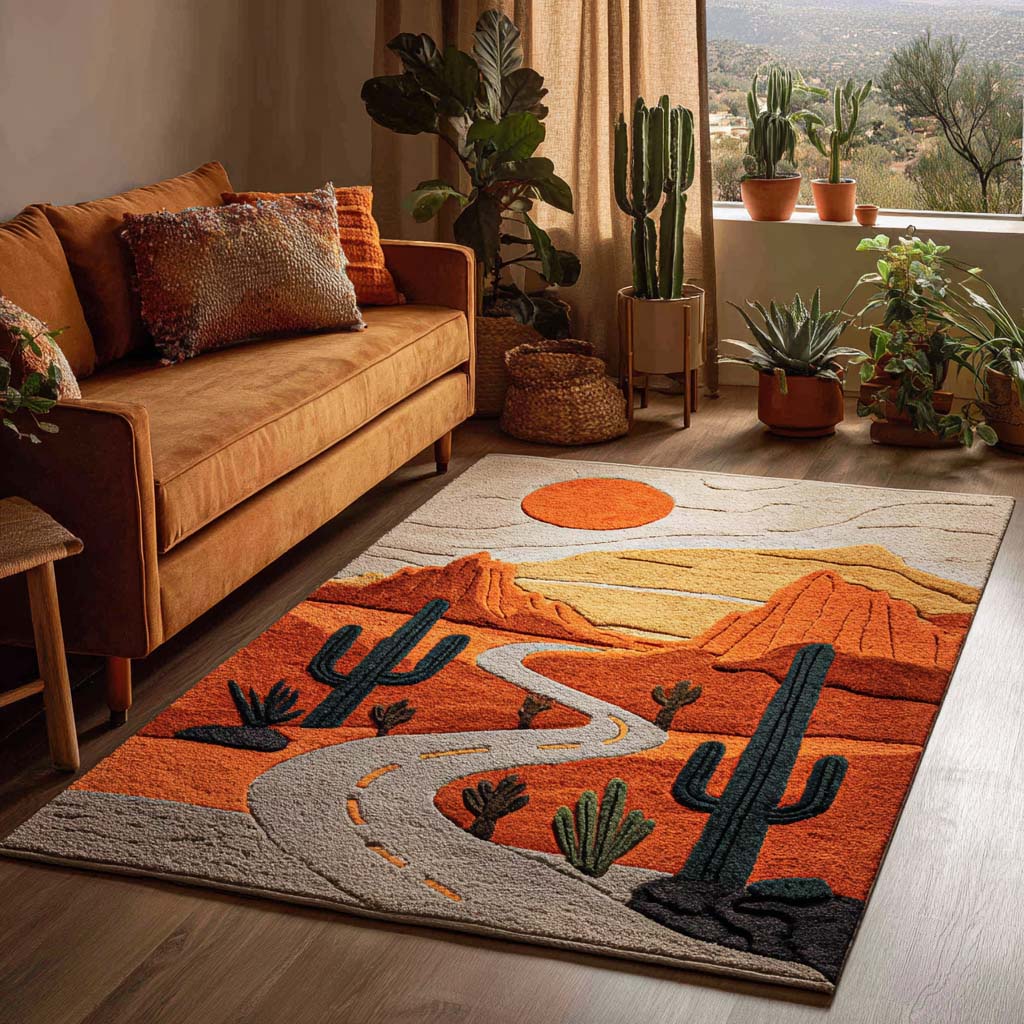 Cactus Charm Area Rug NCU0NT10108