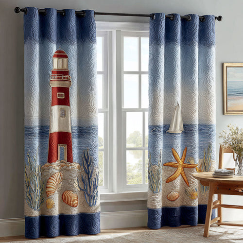 Calm Horizon Quilted Curtains NCU0TN216