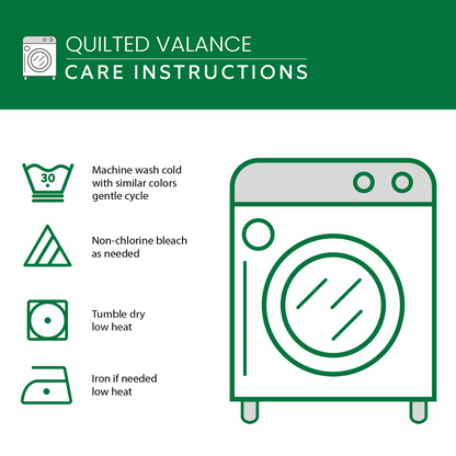 Forest Whisper Quilted Valance NCU0QQ200