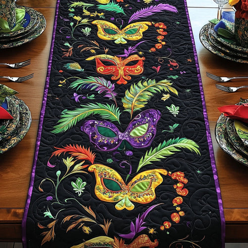 Carnival Charm Quilted Table Runner NCU0DK4007
