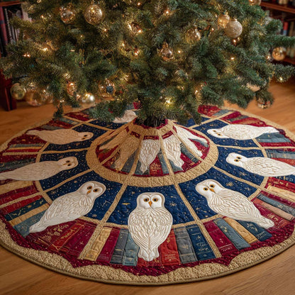 Celestial Watchers Quilted Tree Skirt NCU0XD1365