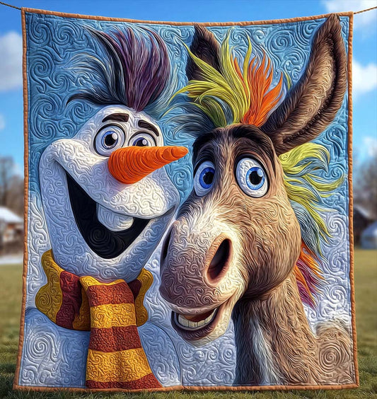 Cheeky Duo Quilted Blanket NCU0HT022