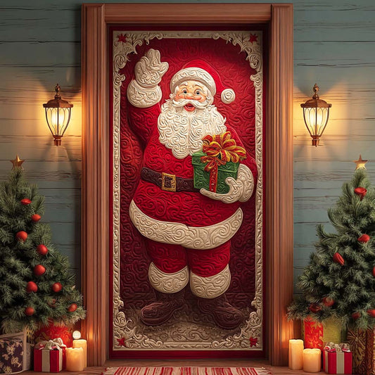 Christmas Giftway Quilted Door Cover NCU0HT054