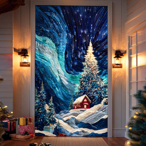 Christmas Twilight Quilted Door Cover NCU0TN105