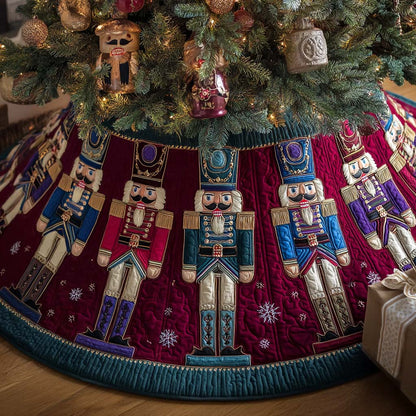 Christmas Warmth Christmas Quilted Tree Skirt NCU0TN85