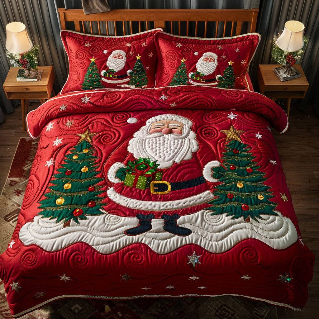 Christmas Wish 3-Piece Quilted Bedding Set NCU0TV710