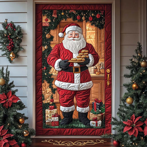 Cookie Claus Quilted Door Cover NCU0QQ108