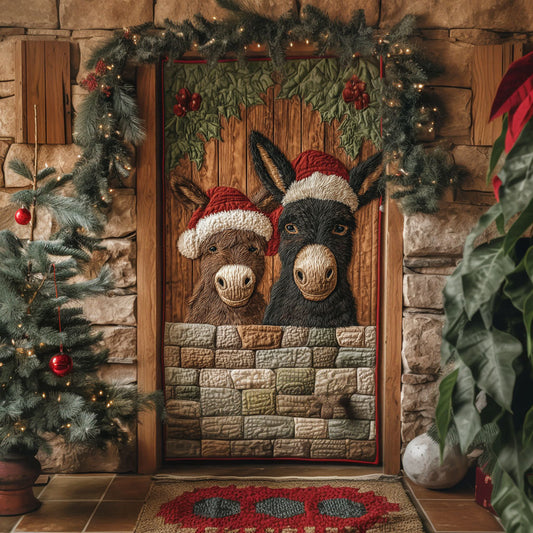 Cozy Country Christmas Quilted Door Cover NCU0TP0032