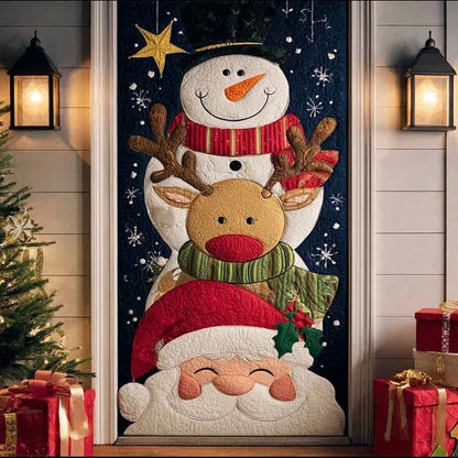 Cozy Evening Quilted Door Cover NCU0TN13