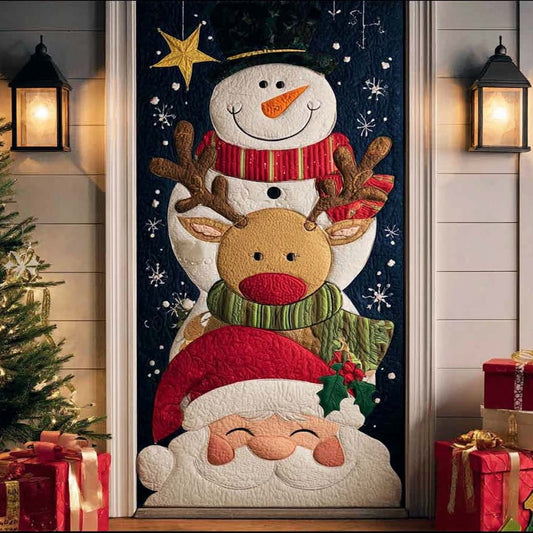 Cozy Evening Quilted Door Cover NCU0TN13