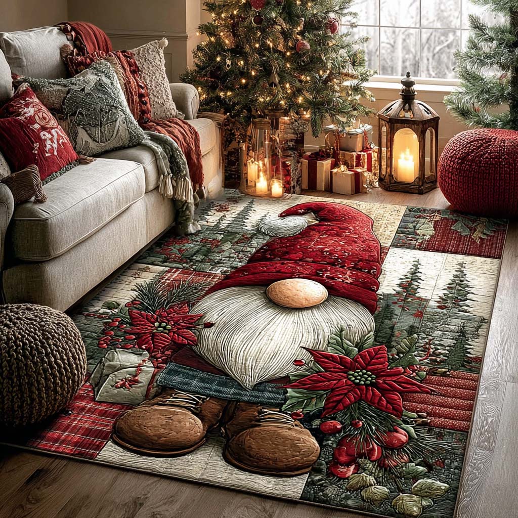 Cozy Gnome Cabin Area Rug NCU0QQ138