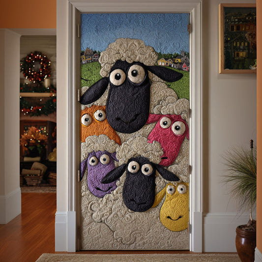 Cozy Herd Quilted Door Cover NCU0TP0021