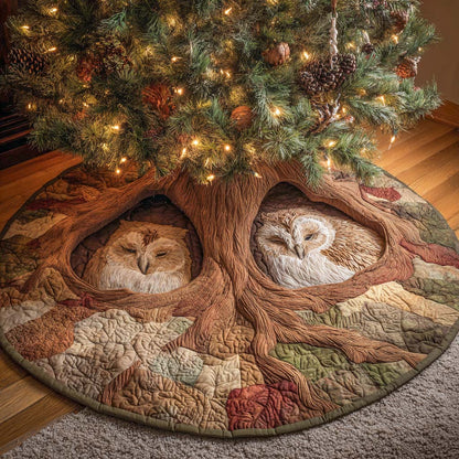 Cozy Hollow Quilted Tree Skirt NCU0XD1360