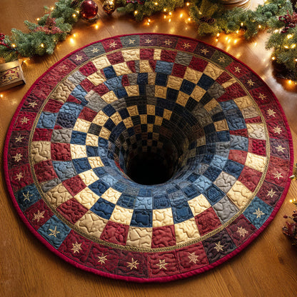 Cozy Night Quilted Round Mat NCU0TD354