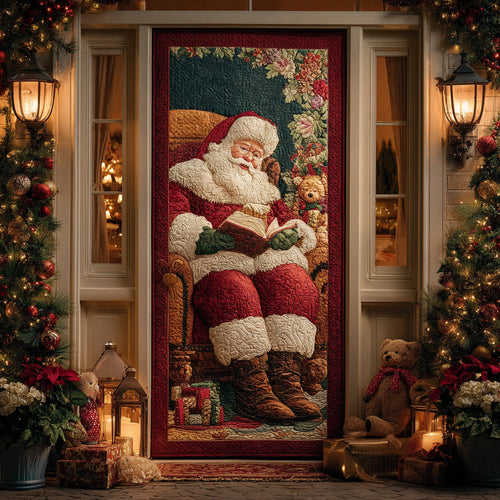 Cozy Santa Quilted Door Cover NCU0DH484