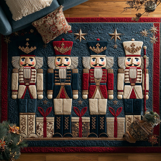 Crowned Christmas Area Rug NCU0DH509