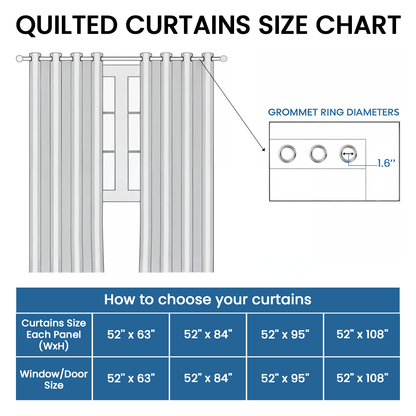 Owl Refuge Quilted Curtains NCU0QQ216