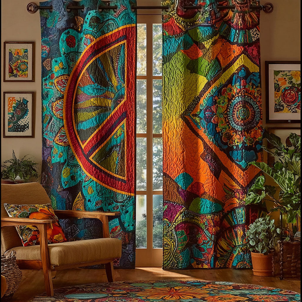 Daylight Dreamscape Quilted Curtains NCU0TP0091