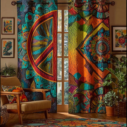 Daylight Dreamscape Quilted Curtains NCU0TP0091