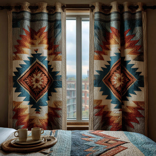 Desert Loom Quilted Curtains NCU0DH718