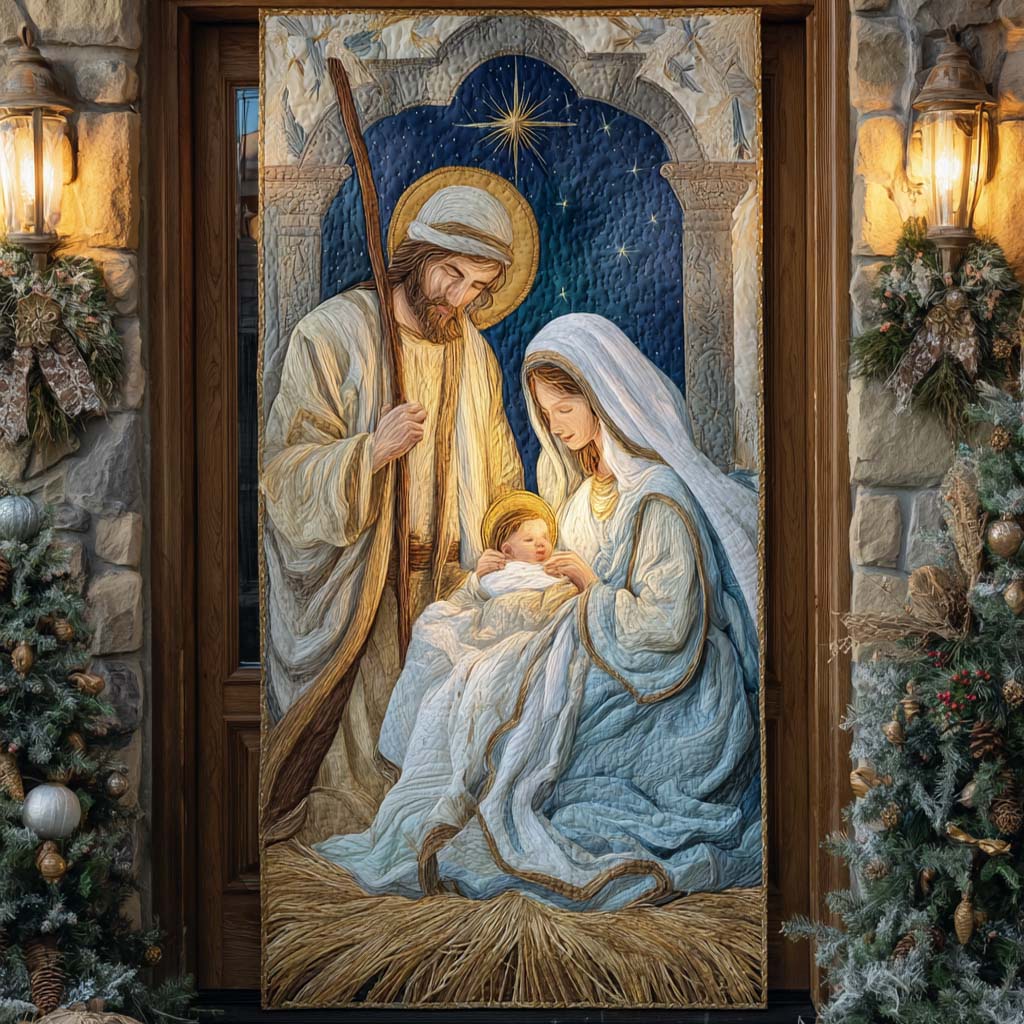 Divine Peace Quilted Door Cover NCU0DX012