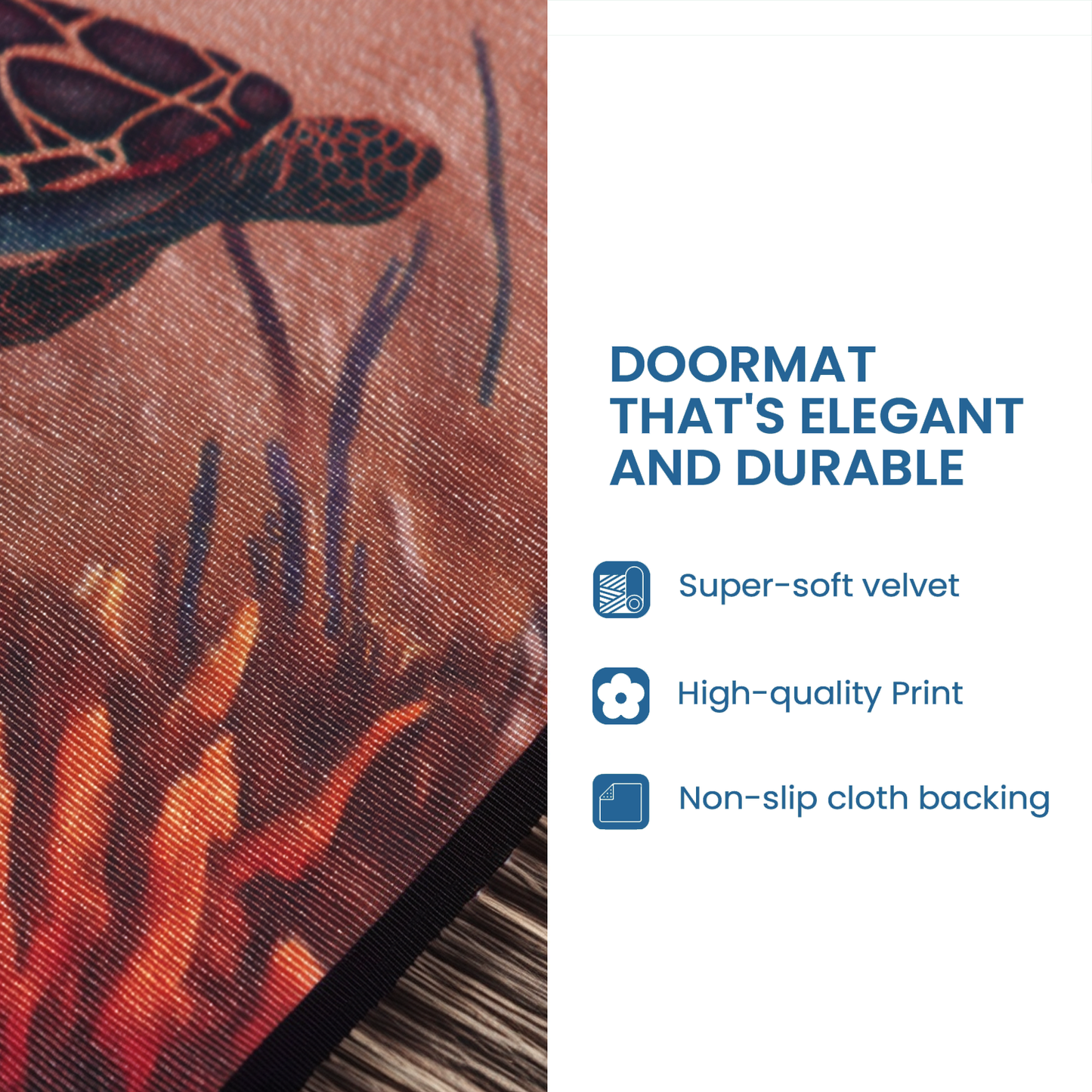 Pumpkin Nest Doormat NCU0TV566