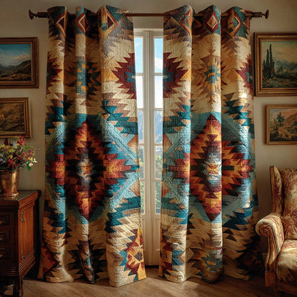 Earthbound Spirit Quilted Curtains NCU0DH715