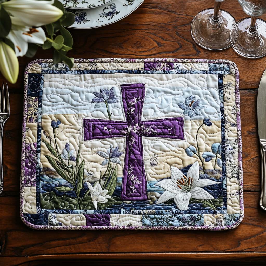 Easter Bliss Quilted Place Mat NCU0DV3053