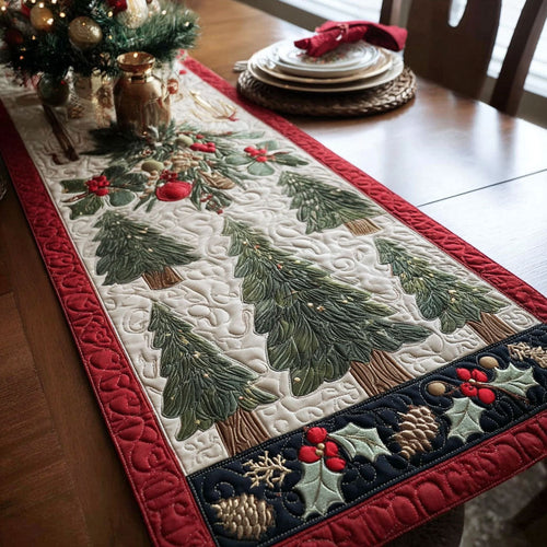 Evergreen Lane Quilted Table Runner NCU0TP0054