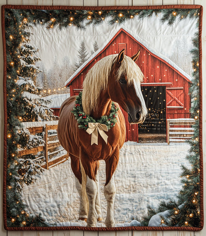 Festive Barn Companion Quilted Blanket NCU0DH347