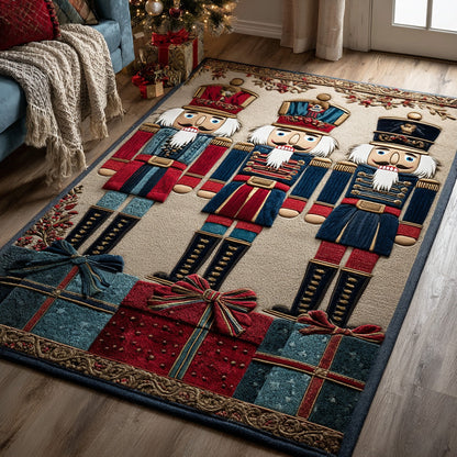 Festive Noble Nutcracker Area Rug NCU0DH508