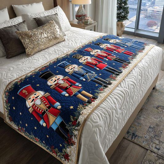 Festive Sentinel Quilted Bed Runner NCU0DV7510