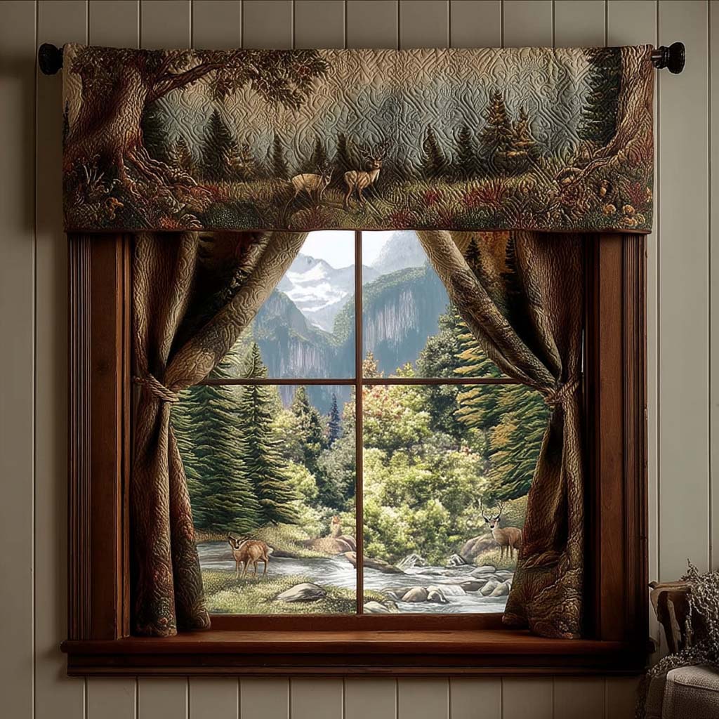 Forest Whisper Quilted Valance NCU0QQ200