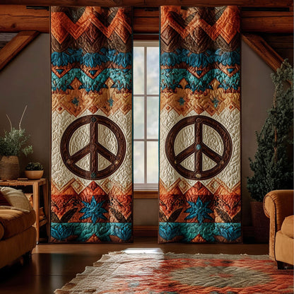 Frontier Calm Quilted Curtains NCU0TP0105