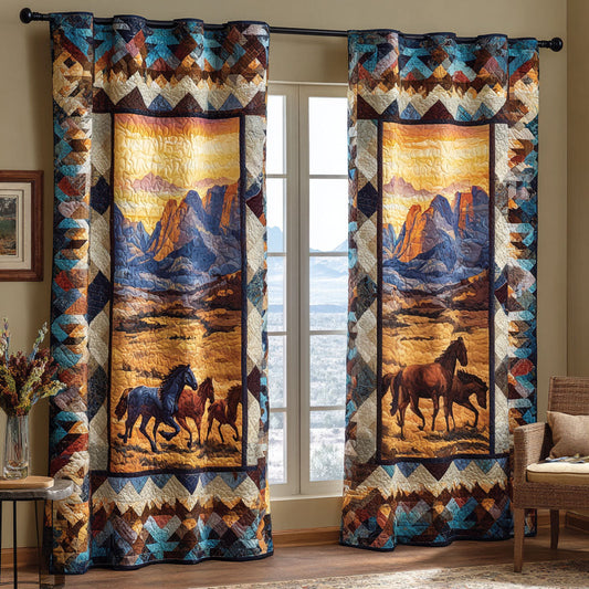 Frontier Spirit Quilted Curtains NCU0TN159