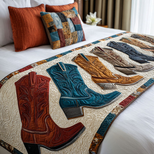 Frontier Stitch Quilted Bed Runner NCU0TN120