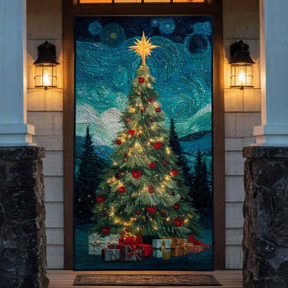 Frosty Night Quilted Door Cover NCU0TN106