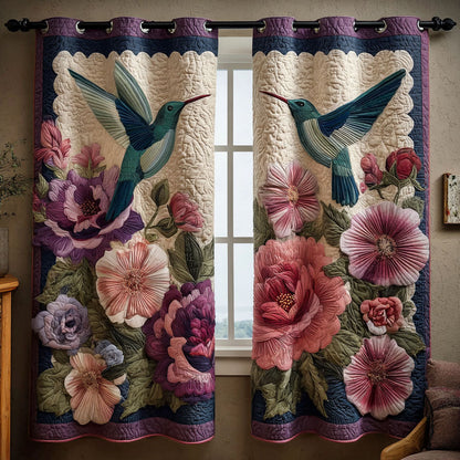 Garden Breeze Quilted Curtains NCU0TN185