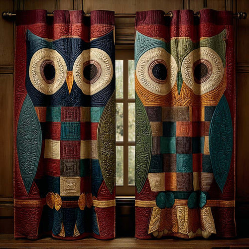 Gentle Owl Quilted Curtains NCU0QQ218